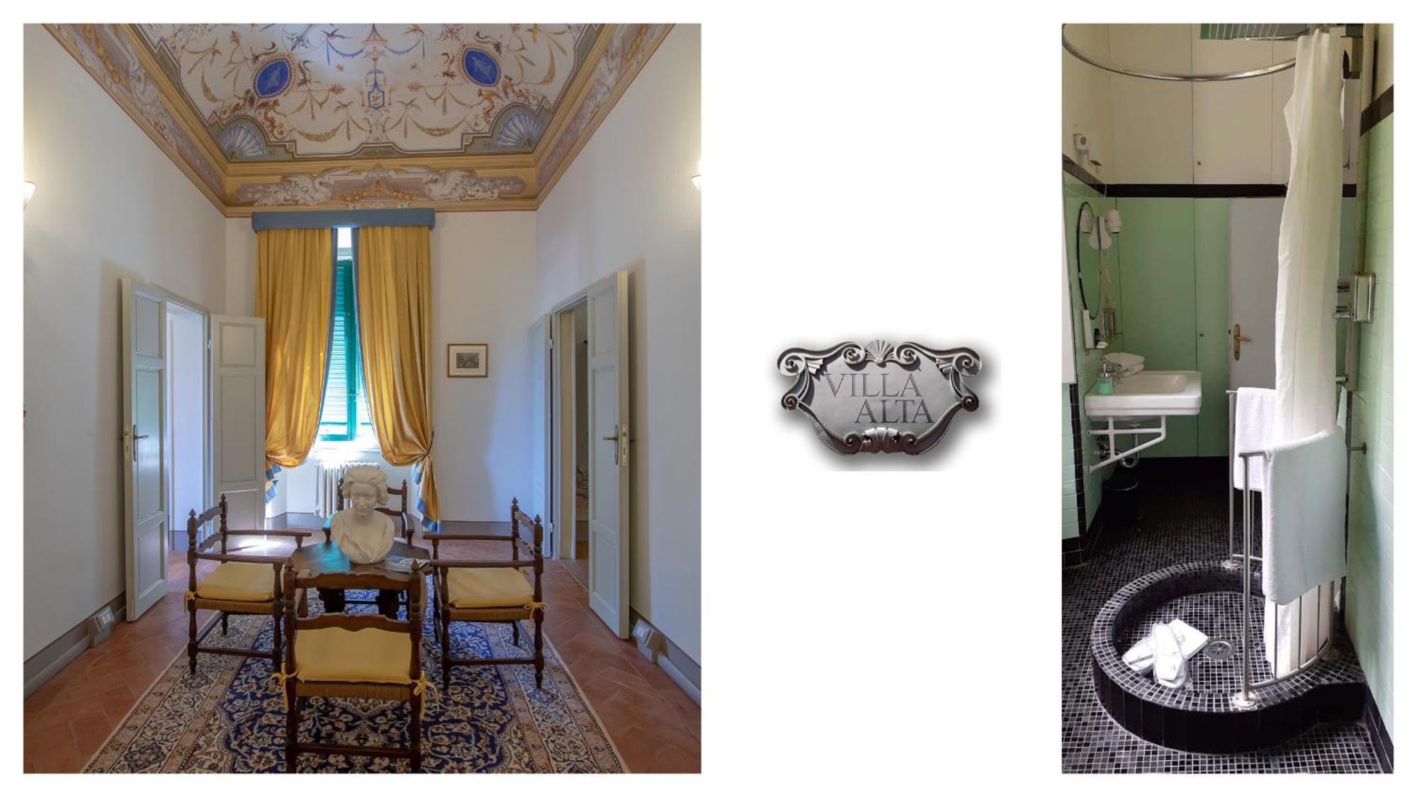 Villa Alta - Residenza D'Epoca Con Piscina San Giuliano Terme Kültér fotó